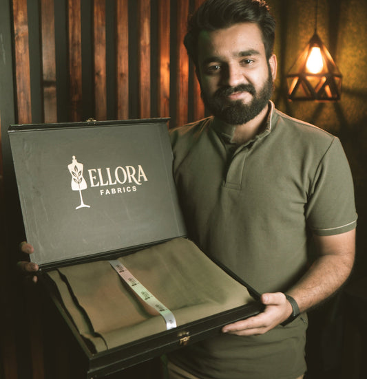Taha Ijaz with Ellora Fabrics